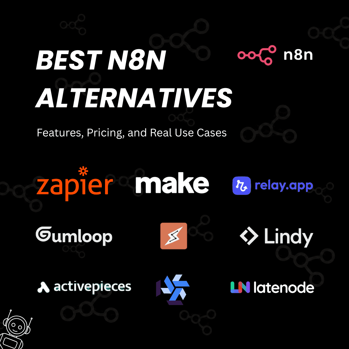 Featured image for article: 15 Best n8n Alternatives in 2026: Features, Pricing, and Real Use Cases