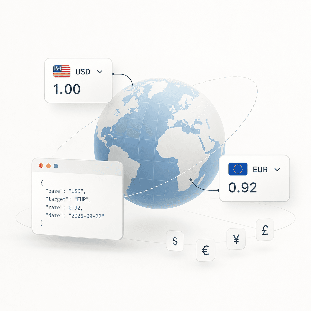 Featured image for article: 7 Best Exchange Rate APIs in 2026: Free Tiers, Pricing, and Code Examples